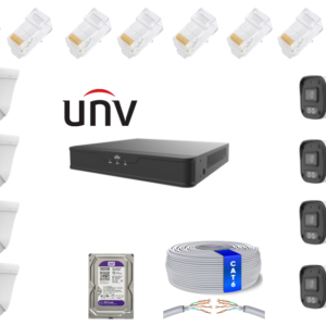 unv 8 camera full set